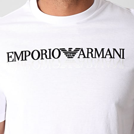 Emporio Armani - Tee Shirt 6G1TC3-1J00Z Blanc