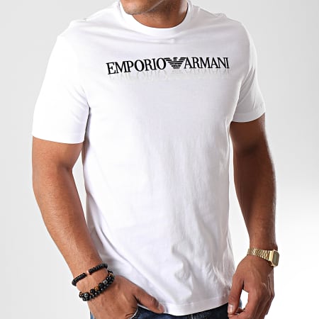 Emporio Armani - Camiseta 6G1TC3-1J00Z Blanca