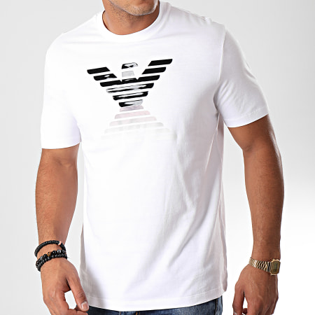 Emporio Armani - Tee Shirt 6G1TC3-1J00Z Blanc