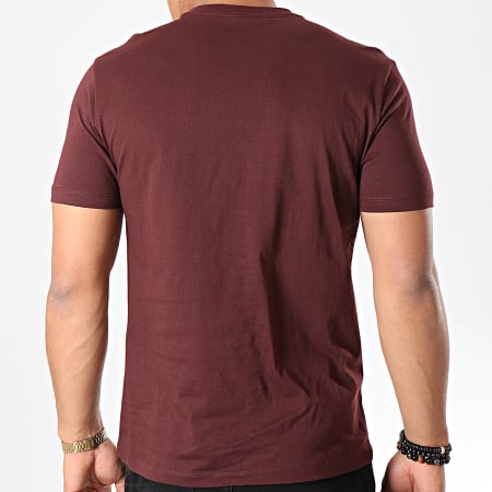 Emporio Armani - Tee Shirt 6G1TC4-1J00Z Bordeaux