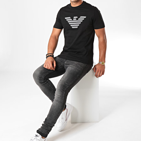 Emporio Armani - Camiseta 6G1TC0-1J00Z Negro