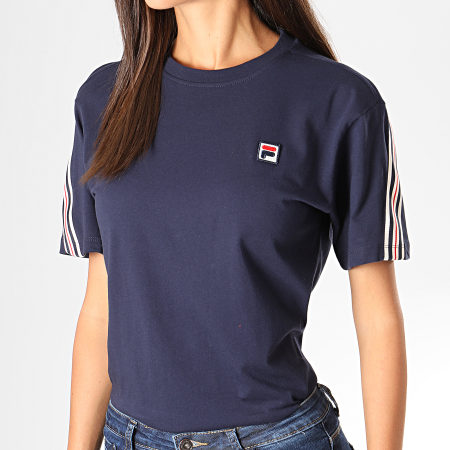 Fila - Tee Shirt Femme Rosalia Bleu Marine