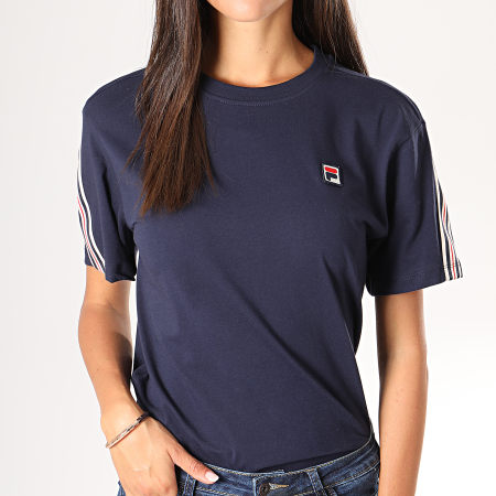 Fila - Camiseta Mujer Rosalía Azul Marino