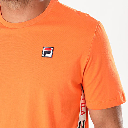 Fila - Camiseta de rayas Nariman 687303 Naranja