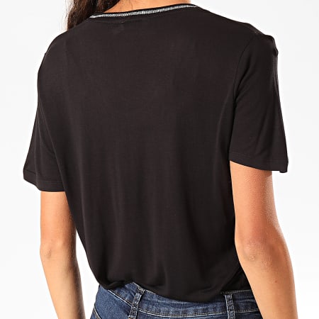 Kaporal - Camiseta Mujer Week Negra Plata