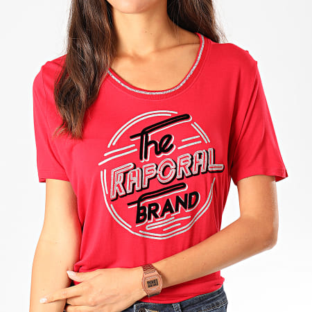 Kaporal - Camiseta Mujer Week Rojo Plata
