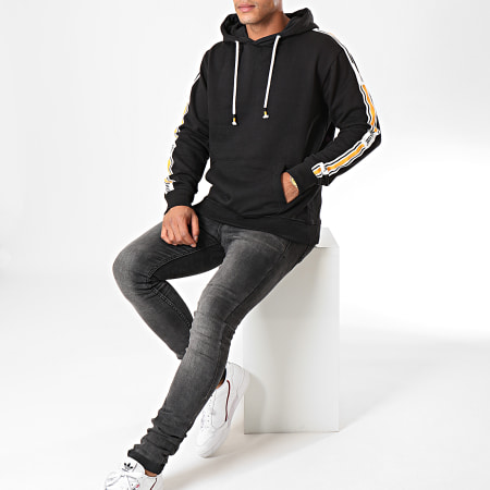 Deeluxe - Sudadera con capucha Staaf Banded Negro