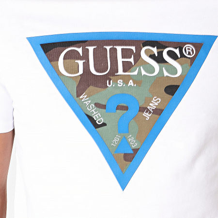 Guess - Camiseta M94I86-K92O0 Blanco