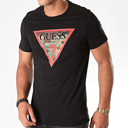 Guess - Camiseta M94I86-K92O0 Negro