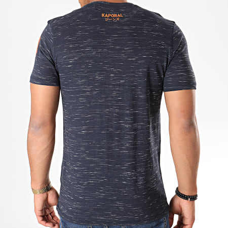 Kaporal - Camiseta Odgy azul marino jaspeado
