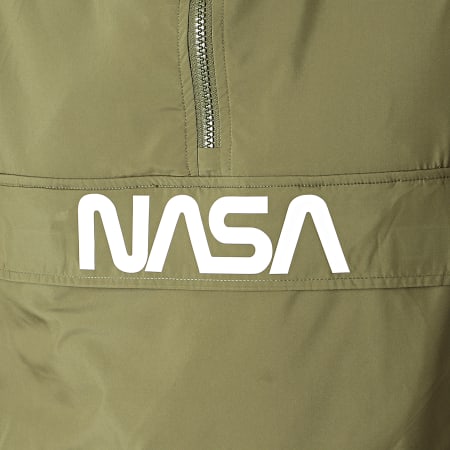 NASA - Cortaviento Skid Verde caqui
