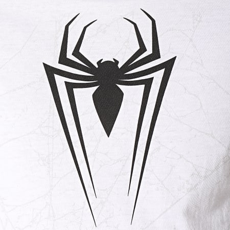 Spiderman - Tee Shirt Spider Blanc