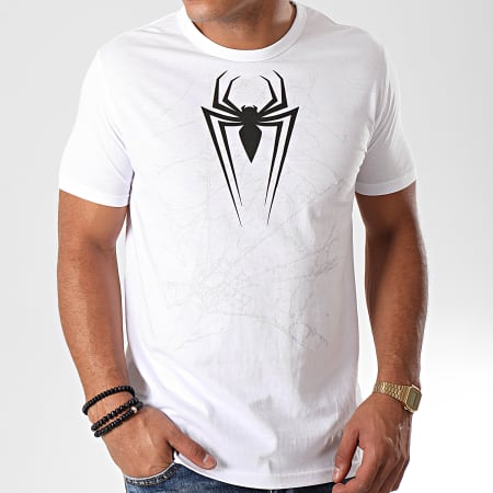 Spiderman - Tee Shirt Spider Blanc