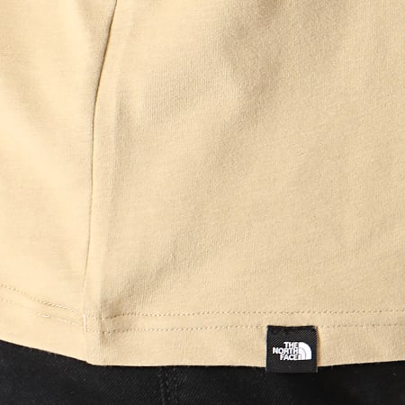 The North Face - Tee Shirt Manches Longues Fine 2 3YHB Beige