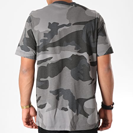 Adidas Originals - Tee Shirt Camouflage ED6954 Gris Noir