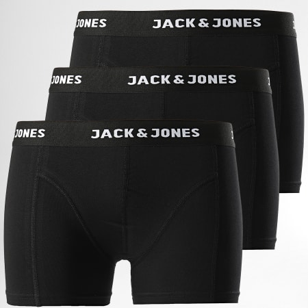 Jack And Jones - Lot De 3 Boxers Anthony Noir