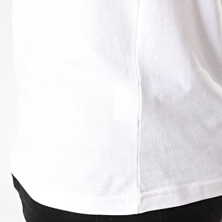 MZ72 - Tee Shirt Manches Longues Theon Blanc Gris Chiné