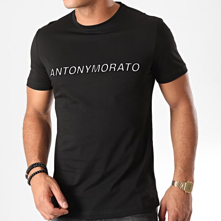 Antony Morato - Abbigliamento Camiseta MMS01604 Negro