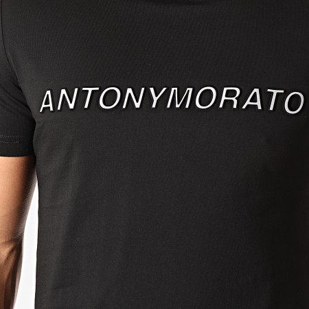 Antony Morato - Abbigliamento Camiseta MMS01604 Negro