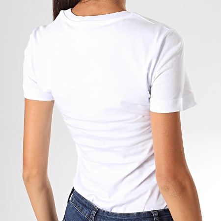 Versace Jeans Couture - Tee Shirt Slim Femme B2HUB7T1-30283 Blanc