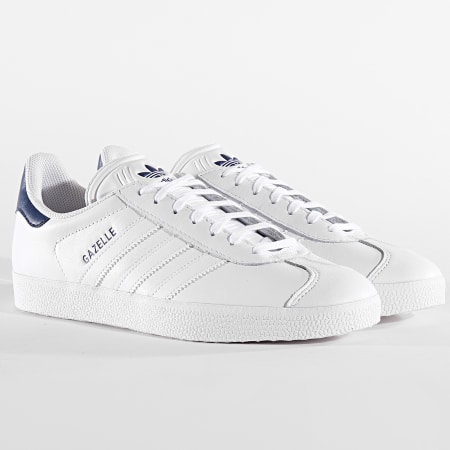 Adidas Originals - Baskets Gazelle FU9487 Footwear White DArk Blue
