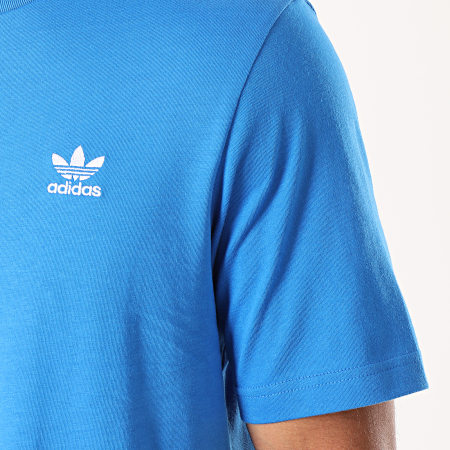 Adidas Originals - Tee Shirt Essential Trefoil FN2838 Bleu Roi