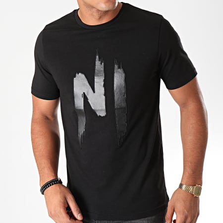 NI by Ninho - Camiseta Cuero 005 Negro