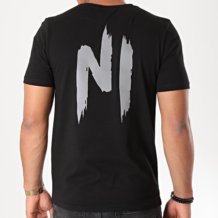 NI by Ninho - Tee Shirt Ninho LV Reflector 006 Noir Réfléchissant