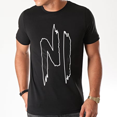 NI by Ninho - Tee Shirt Ninho Strass 001 Noir