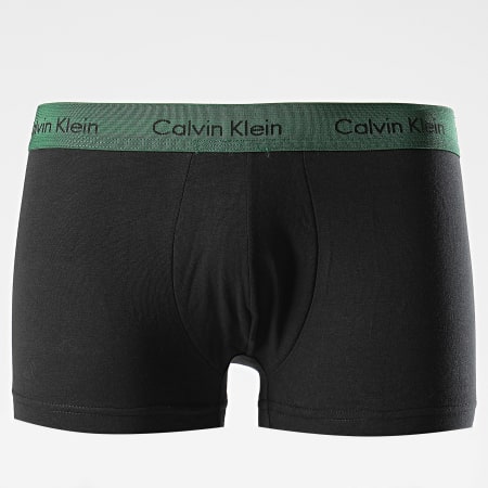 Calvin Klein - Pack De 3 Bóxers De Algodón Elástico U2664G Negro