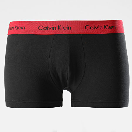 Calvin Klein - Pack De 3 Bóxers De Algodón Elástico U2664G Negro