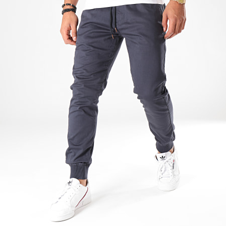 Reell Jeans - Pantalón jogger Reflex Rib Azul marino