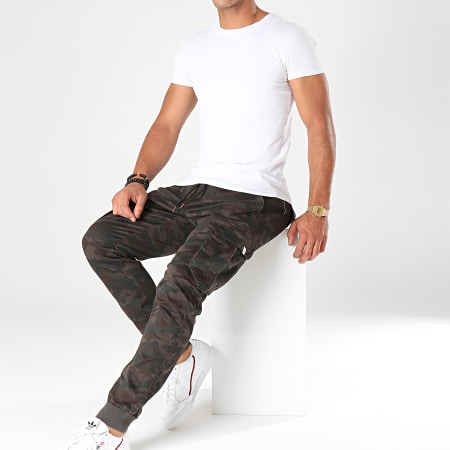 Reell Jeans - Jogger Pant Reflex Rib Gris Anthracite Camouflage