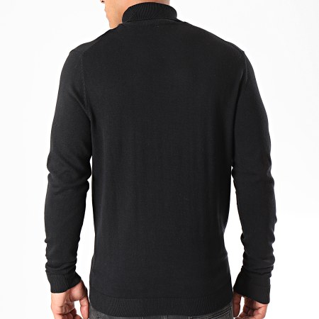 Selected - Pull Col Roulé Tower Noir
