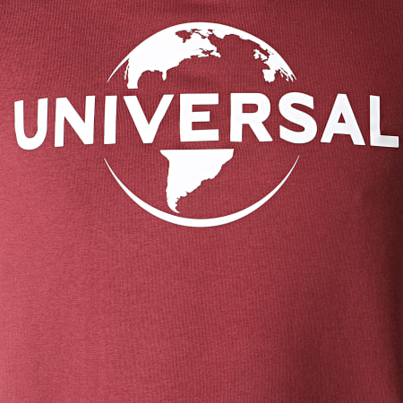 Universal Studio - Sweat Capuche Universal Logo Mono 2019 Bordeaux