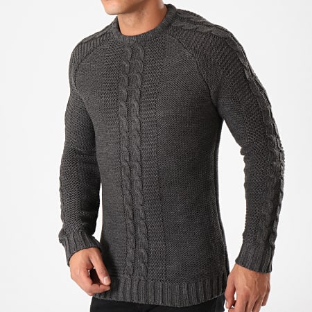 Ikao - Pull F617 Gris Anthracite
