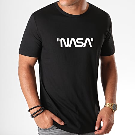 NASA - Tee Shirt Quote Noir