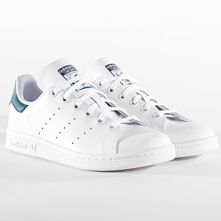 Adidas Originals - Stan Smith EE7572 Calzado Blanco Tech Menta Zapatillas Mujer