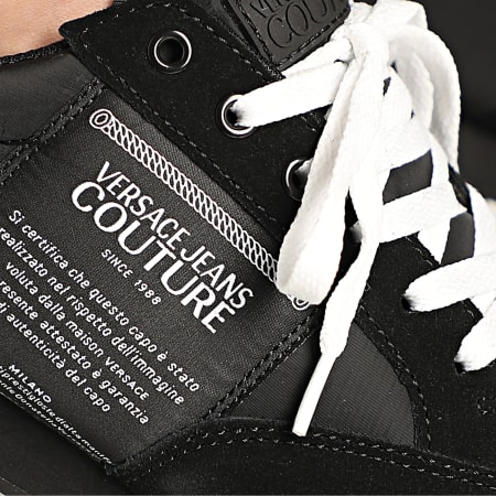 Versace Jeans Couture - Zapatillas Linea Fondo Spyder Dis 4 E0YUBSE4 Negro