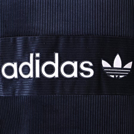 Adidas Originals - Sweat Crewneck Velours Cord EC9317 Bleu Marine