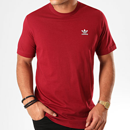 Adidas Originals - Camiseta Essential FQ3341 Burdeos