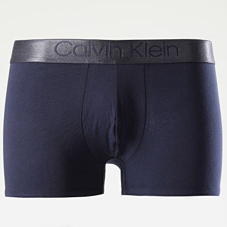 Calvin Klein - Lot De 2 Boxers NB1958A Bleu Marine Rouge