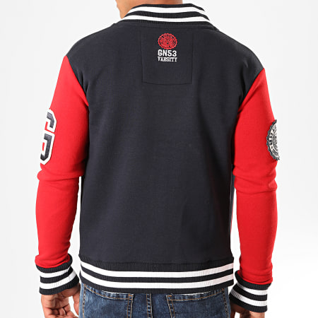 Geographical Norway - Veste All Star Bleu Marine Rouge