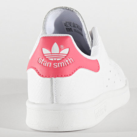 Adidas Originals - Baskets Femme Stan Smith EE7573 Footwear White Real Pink