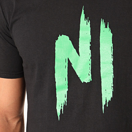 NI by Ninho - Tee Shirt Ninho Noir Vert