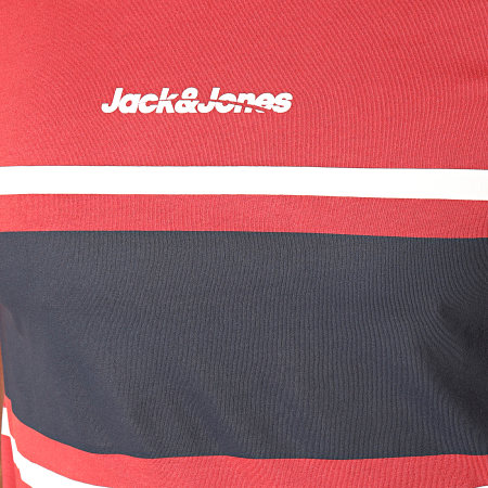 Jack And Jones - Tee Shirt Caine Rouge Brique