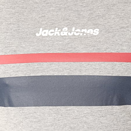 Jack And Jones - Tee Shirt Caine Gris Chiné