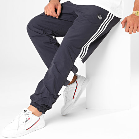 Adidas Originals - Pantalon Jogging A Bandes Balanta ED7125 Bleu Marine