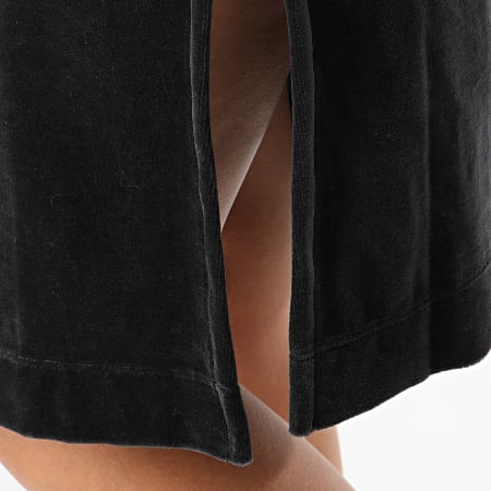 Adidas Originals - Robe Pull Femme Velours Sweater EJ9058 Noir Blanc