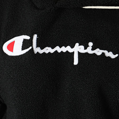 Champion - Sweat Capuche Femme Polaire 112253 Noir